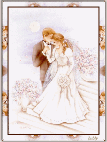 Bridal couple graphics