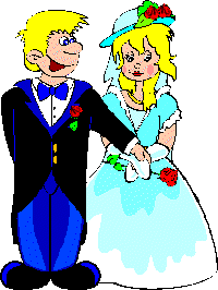 Bridal couple