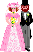 Bridal couple graphics