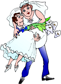 Bridal couple graphics