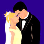 Bridal couple graphics