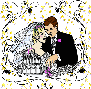 Bridal couple graphics