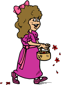 Bridesmaid and boy graphics