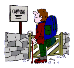 Campsite graphics