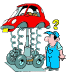 Car mechanic graphics