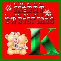 Christmas alphabet graphics