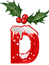 Christmas alphabet graphics