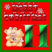 Christmas alphabet graphics