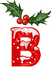 Christmas alphabet graphics