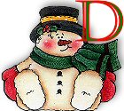 Christmas alphabet graphics