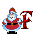 Christmas alphabet graphics