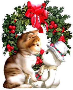 Christmas animals graphics