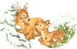 Christmas animals graphics