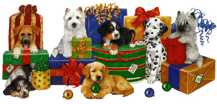 Christmas animals graphics