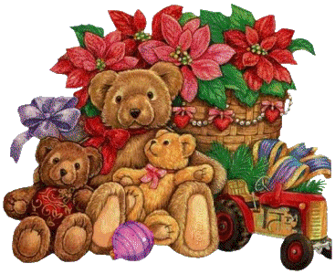 Christmas bear graphics