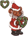 Christmas bear graphics