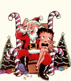 Christmas betty boop