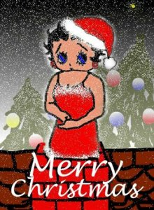 Christmas betty boop graphics