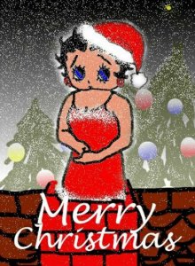 Christmas betty boop graphics