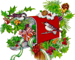 Christmas birds graphics