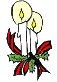 Christmas candles graphics