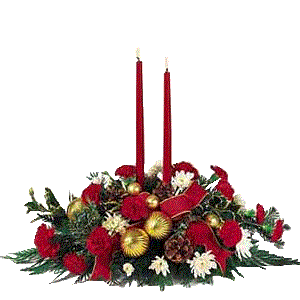 Christmas candles graphics