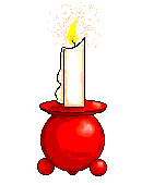 Christmas candles graphics