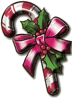 Christmas candy cane graphics