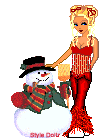 Christmas dollz graphics