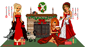 Christmas dollz graphics