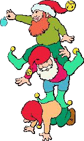 Christmas dwarf graphics