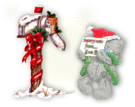 Christmas email graphics