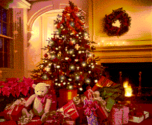Christmas fireplace graphics