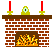 Christmas fireplace graphics