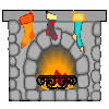 Christmas fireplace graphics