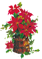 Christmas flowers graphics