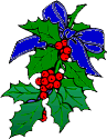 Christmas flowers graphics