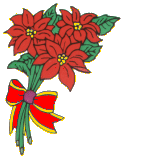 Christmas flowers graphics