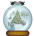 Christmas globes graphics