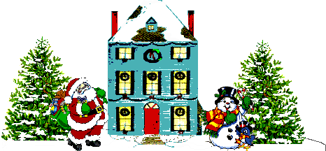 Christmas house graphics