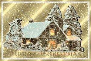 Christmas house graphics