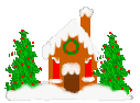 Christmas house graphics