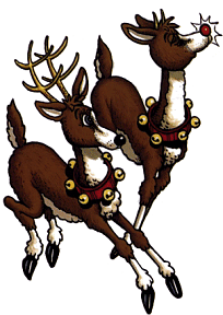 Christmas reindeer graphics