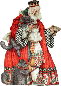 Christmas santas graphics