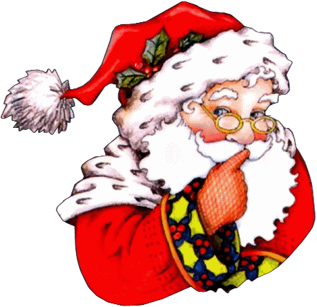 Christmas santas graphics