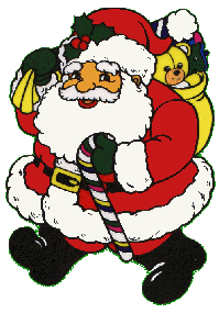 Christmas santas graphics