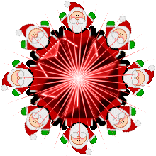 Christmas santas graphics