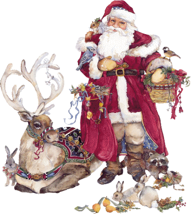 Christmas santas graphics