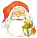 Christmas santas graphics