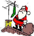 Christmas santas graphics